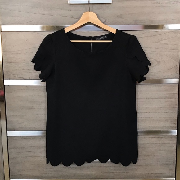 SHEIN Tops - Shein Petal Sleeve Top
